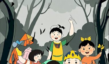 Ngadukeun langlayangan jeung babaturan
