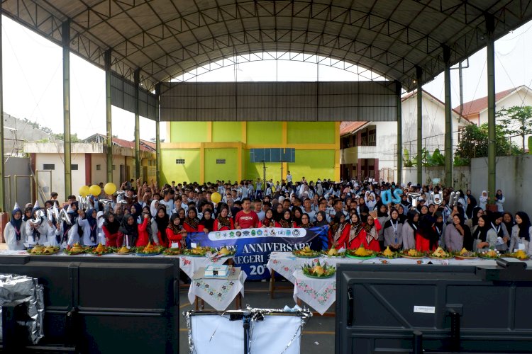 Gebyar Hari Ulang Tahun SMA Negeri 3 Banjar Berlangsung Meriah